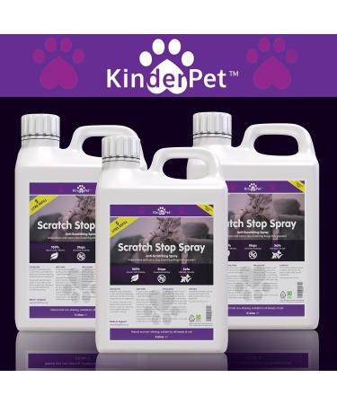 KinderPet Cats Kittens Scratch Stop Anti Scratch Big Value 5L Refill Cat Kitten Scratching Deterrent Repellent Cruelty Free 100% Natural - Buy Online on GoSupps.com