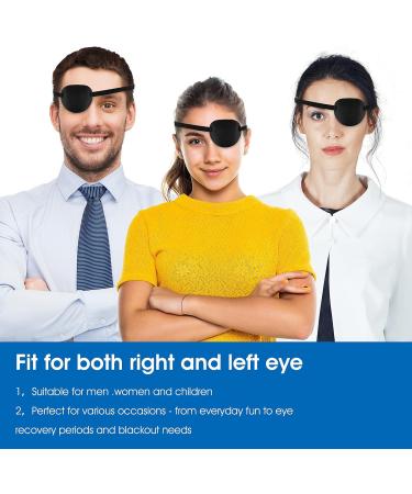 6 Pcs Adjustable Soft Medical Eye Patches for Adults & Kids | Treat Lazy Eye Amblyopia & Strabismus - International Shipping Available - Buy Online on GoSupps.com