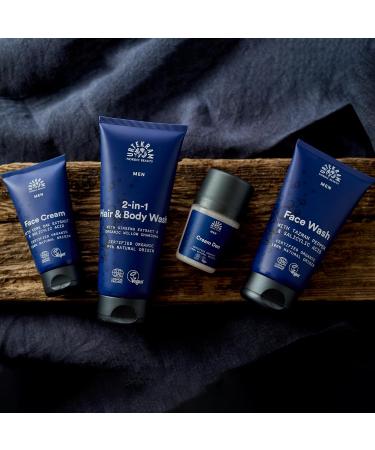 Urtekram - Men's Face Cream - With Cork Oak Extract - Long Lasting Hydration - Suitable For Sensitive Skin & Helps Against Post Shave Irritation - 75ml Vegan Organic Natural Origin - Buy Online on GoSupps.com