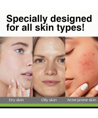 Bamboo Exfoliating Facial Cleanser - 2 oz | Gentle Eco-Friendly Skincare for All Skin Types - International Shipping Available - Buy Online on GoSupps.com