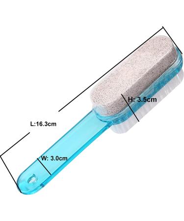 Pedicure Foot Brush Pumice Stone Set - Nail Brush & Scrubber, 4 Pack - Buy Online on GoSupps.com