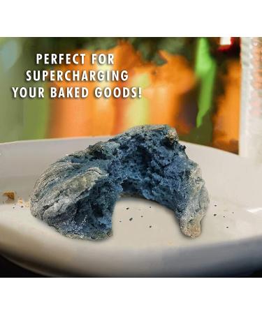 Sou Zen 100% Blue Butterfly Pea Powder 2.8oz (80g) - Culinary Grade Organic Superfood with Antioxidants for Beverages, Smoothies, and Baked Goods - Buy Online on GoSupps.com