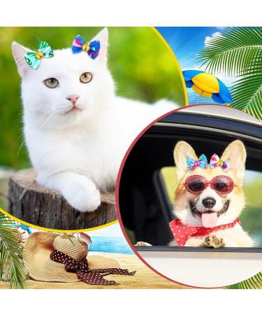240 Pcs Summer Dog Hair Bows with Rhinestone, Holiday Dog Accessories for Pets - Fruits Theme - Buy Online on GoSupps.com