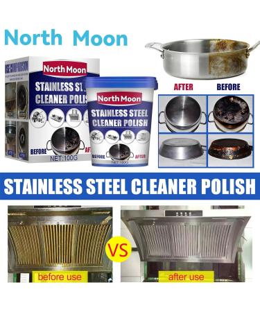 Metal Polish Paste - Metal Polish Stainless Steel Cleaner Rust Remover Kitchen Cleaning and Stain Removal Paste Protects Appliances from Rust Gaoxiao - Buy Online on GoSupps.com