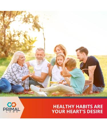 Primal Health CardioRelax AO - Coenzyme Q10 Bioperine & Olive Leaf Extract - 60 Capsules | Optimal Heart Health Support International Shipping - Buy Online on GoSupps.com