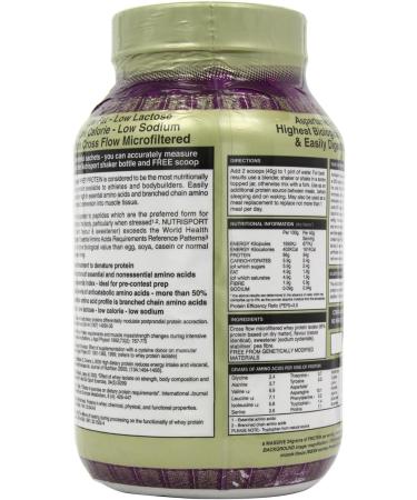 Whey Protein Isolate 1kg Tub - Premium Vanilla Flavor | High Protein Low Carb International Shipping - Buy Online on GoSupps.com