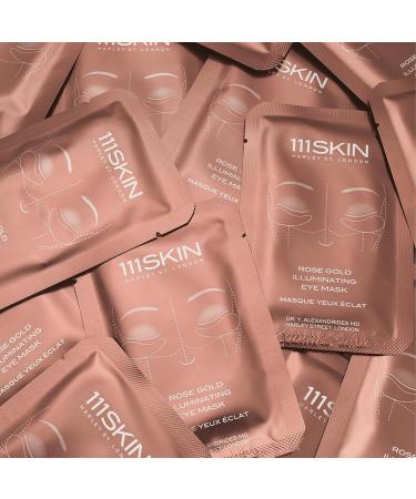 111SKIN Rose Gold Illuminating Eye Mask - Fragrance Free Targets Pigmentation Illuminates Under-Eyes | Set of 8 (0.2 oz) - International Shipping Available - Buy Online on GoSupps.com