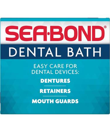 Sea Bond Denture Bath for Daily Cleaning - Assorted Colors - Buy Online on GoSupps.com