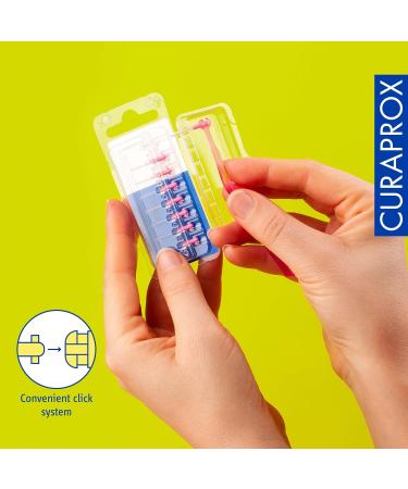Curaprox Interdental Brush CS 08 Prime - Refill Pack of 8 Pink 0.8mm Diameter - Effective Oral Care Tool for International Shipping - Buy Online on GoSupps.com