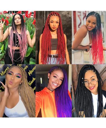 Pre Stretched Honey Blonde 26 Crochet Braiding Hair Extension | 27# Color | 8 Packs | Itch-Free & Hot Water Settable - Buy Online on GoSupps.com