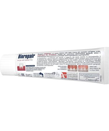Buy Biorepair Peribioma Pro Advanced Toothpaste - 3 x 75 ml for Siblings | Balance Microbiot Problems | International Shipping Available - Buy Online on GoSupps.com