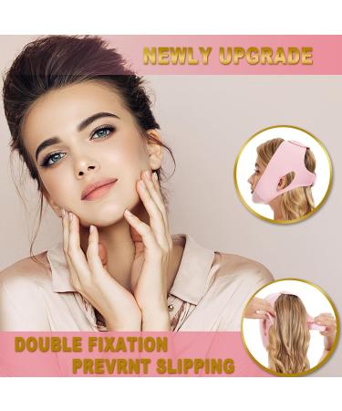 Double Chin Reducer V Line Mask | Face Tape Shaper & Chin Strap for Women - Jaw Exerciser - Buy Online on GoSupps.com