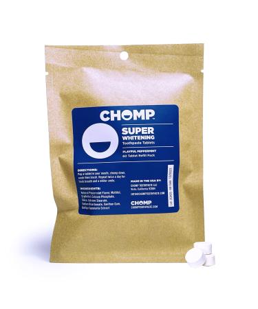 Chomp toothpaste Tablets Refill Peppermint Single