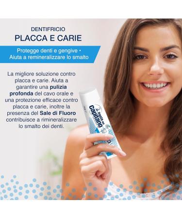 Pasta del Capitano Plaque and Caries Toothpaste 75 ml - Buy Online on GoSupps.com
