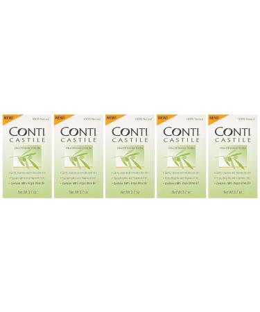 Pack of 5 Castile Soap Conti 3.7 oz by Numark Laboratories Inc. - Special Offer - Buy Online on GoSupps.com
