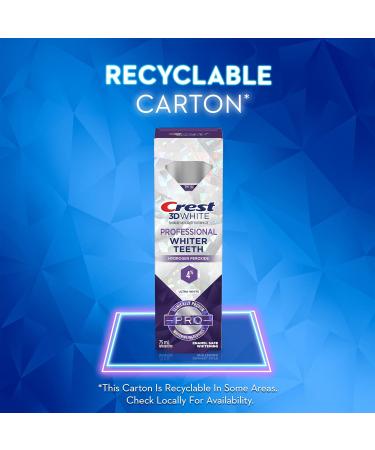 Crest 3D White Toothpaste Professional Ultra White 75 mL - Buy Online on GoSupps.com