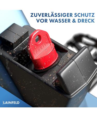 Lainfeld Contact Protection Cover for Bosch E-Bike | 2 Set Red | Waterproof Charging Cable PIN Cover | E-Bike Battery Accessories  - Buy Online on GoSupps.com