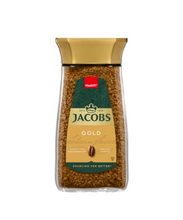 Jacobs soluble coffee instant coffee gold 200g Gold 200 g (1 pack)