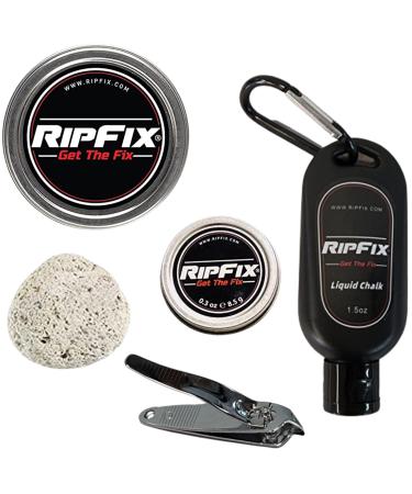 The Everything Kit - Classic Tin Travel Size Tin Liquid Chalk Pumice Stone and Skin Clippers