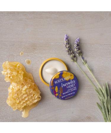 Burt S Bees 100% Natural Origin Moisturising Lip Butter with Lavender and Honey 1 Tin 11.3 g Lavender & Honey 11.3 g (Pack of 1) - Buy Online on GoSupps.com