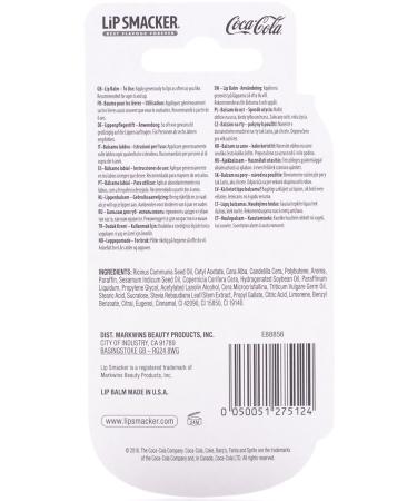 Lip Smacker Coca-Cola Collection Lip Balm - Cherry-Cola Flavor for Kids | Sweet Gift Idea (1 Pack) - Buy Online on GoSupps.com