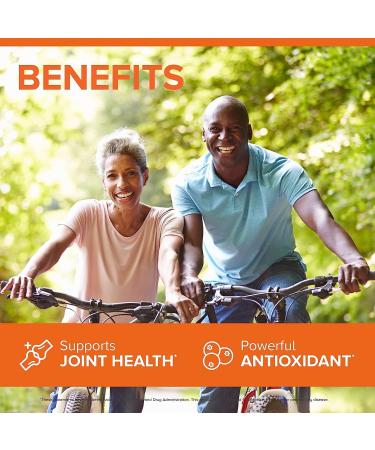 Qunol CoQ10 & Turmeric: CoQ10 200mg 60 Softgels & Turmeric Curcumin 2400mg 105 Capsules Unflavored 60 Count & 105 Count - Buy Online on GoSupps.com