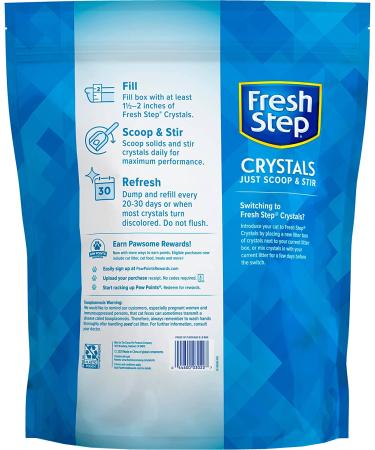 Fresh Step Crystals Premium Scented Cat Litter 8 lbs (Pack of 2) - Buy Online on GoSupps.com