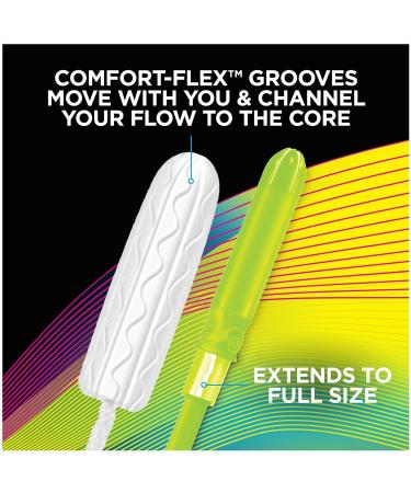 U by Kotex Fitness Tampons Super Absorbency Unscented - 15 Count (Pack of 8) - Buy Online on GoSupps.com