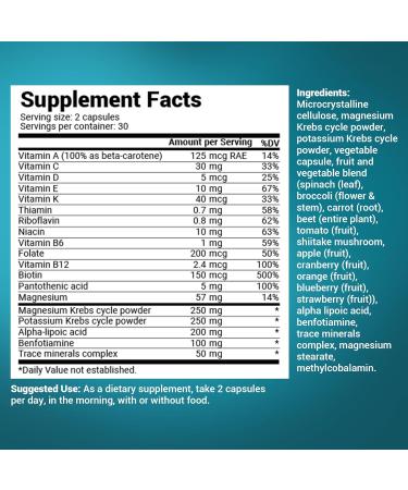 Dr. Berg Whole Food Multivitamin with Minerals - 60 Capsules | Premium Formula - Buy Online on GoSupps.com