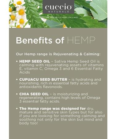 Whipped Hemp Revitalizing Butter by Cuccio - Premium Moisturizer for All Skin Types | International Shipping Available - Buy Online on GoSupps.com