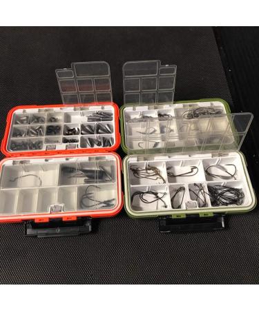 Goture Small Waterproof Fishing Tackle Box - Orange (7.8'' x 4.2'' x 1.8'') - Buy Online on GoSupps.com