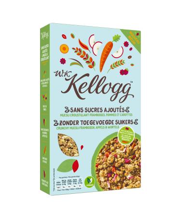 Kellogg's Wkk No Added Sugar Raspberry Apple Carrot Granola 400g