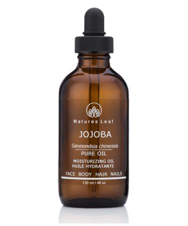 Jojoba Oil Golden USDA Certified 100% Pure Cold Pressed non-GMO Unrefined Frizzy's Split Ends Beards Lips Cuticles Brittle Nails Acne Fade Stretch Marks Dry Skin