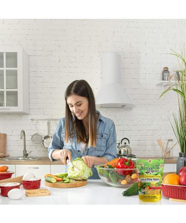 Better Crumbs Panko Bread Crumbs Variety Pack | Gluten-Free & Kosher Certified | 10oz x 2 (Original & Italian Herb) | Resealable Packaging - Buy Online on GoSupps.com