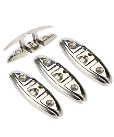Amarine Made 6" Stainless Folding Cleat, Flip-up Dock Cleat 4 - Buy Online on GoSupps.com