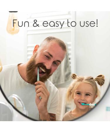 Cherish Baby Care Toddler Toothbrush Set (4-Pack) - BPA-Free & Safety-Tested Kids Toothbrush for 1 Year Old Toddler Designed by a Paediatric Dentist Soft-Grip Toothbrush Toddler 1-2 Years (Multi) Multi - Boys Toddlers - Buy Online on GoSupps.com