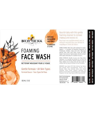 Bee by the Sea Natural Facecare bundle | Face Cream and gentle cleaning Foaming Face Wash - Buy Online on GoSupps.com