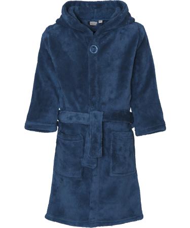 Playshoes Unisex Children's Fleece Bathrobe Dressing Gown 98-104 navy