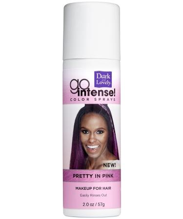 SoftSheen-Carson Dark and Lovely Go Intense Color Sprays Pretty In Pink 2 Oz pastel pink
