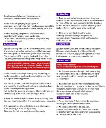 Self Straight Magic Perm at Home - Easy & Fast Korean Hair Straightening Solution - Buy Online on GoSupps.com