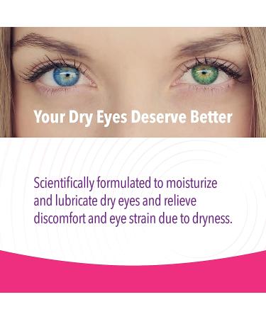 iVIZIA Sterile Lubricant Eye Drops Preservative-Free Moisturizing Dry Eye Relief Contact Lens Friendly - 0.16 fl oz - Buy Online on GoSupps.com