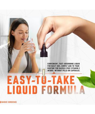 Liposomal Vitamin C Liquid 6000mg High Absorption Liquid C Supplement for Immune Support Antioxidant & Skin Health Non-GMO Vegan Gentle Formula 2 fl oz 2 Fl Oz (Pack of 1) - Buy Online on GoSupps.com