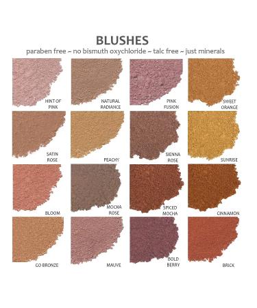 Demure Mineral Blush (Hint of Pink) - Loose Powder for Natural, Professional Look | Cruelty-Free - Buy Online on GoSupps.com