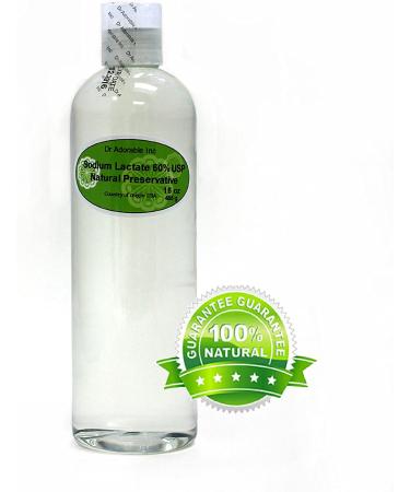 Sodium Lactate 60% USP Natural Preservative 16 oz - Effective Food and Cosmetic Additive - Buy Online on GoSupps.com