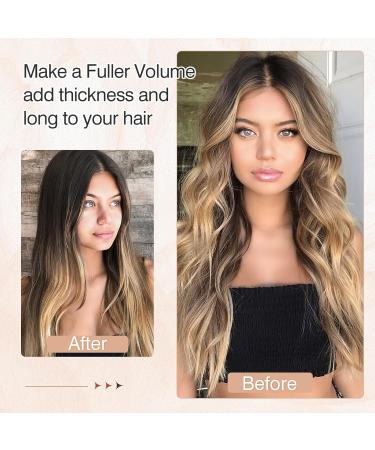 Benehair Invisible Wire Hair Extension 20 Inches Halo Hair Extension with 4 Secure Clips Synthetic Hair Piece Long Wavy Secret Headband Hairpieces for Women Halo Extensions Natural Black Hair #2A 20Inches Natural Black - Buy Online on GoSupps.com