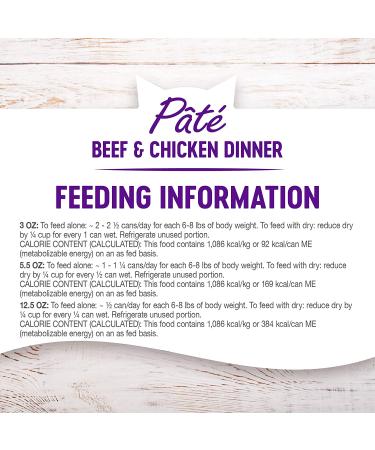 Wellness Complete Health Grain-Free Wet Cat Food - Beef & Chicken, Natural Ingredients, Made in USA, 3oz (24 Pack) - Buy Online on GoSupps.com