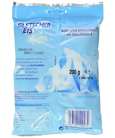 GLACIER ICE CREAM - Cool & Refreshing Taste 2 Pack (2 x 200g) - Buy Internationally - Buy Online on GoSupps.com