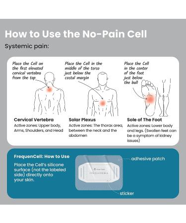 FrequenCell Wearable Pain Management Device - Natural Relief for Muscle Soreness, Chronic Pain & Inflammation - Buy Online on GoSupps.com