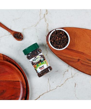 Rani Organic Cloves Whole 2oz PET Jar | All Natural & Vegan | Indian Origin | USDA Certified Organic | Ideal for Food, Tea, Pomander Balls & Potpourri - Buy Online on GoSupps.com