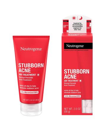 Neutrogena Stubborn Acne AM Treatment 2.0 oz - Effective Acne Relief - Buy Online on GoSupps.com